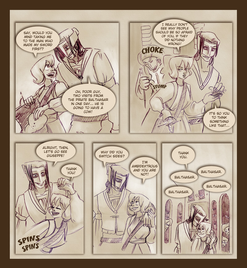 The Pirate Balthasar - read webcomics, online webomics, webcomics, webcomics, comics, funny comics