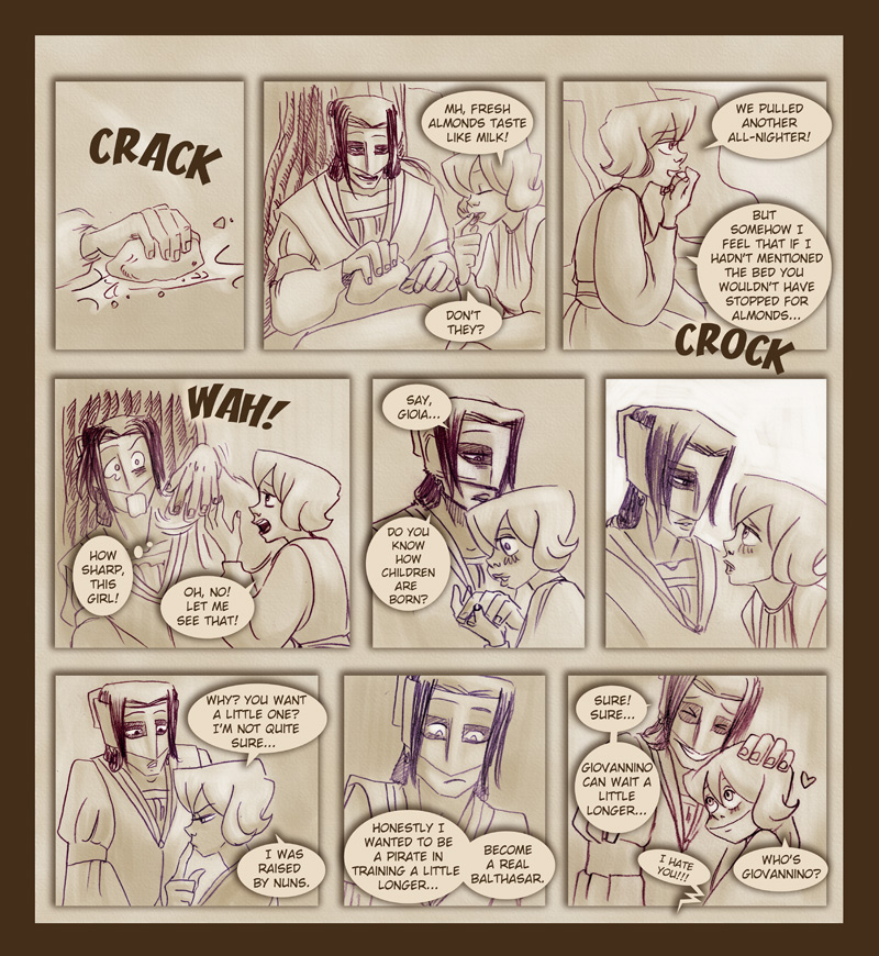 The Pirate Balthasar - cartoon comics, comics to read online, comics, funny comics, web comic, free online comic