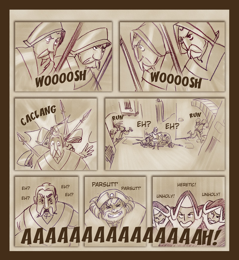 The Pirate Balthasar - webcomics, online comics, cartoon comics