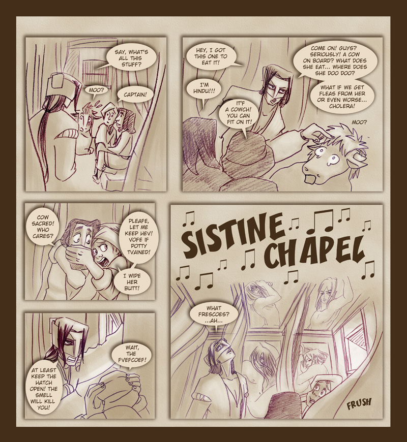 The Pirate Balthasar - online comics, funny comics, web comics, cartoon comics