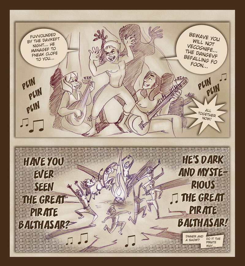 The Pirate Balthasar - webcomic, comic, webcomics