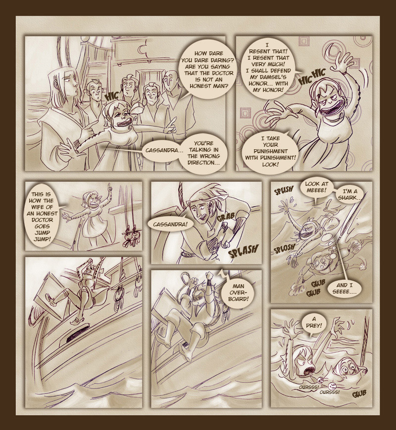 The Pirate Balthasar - online comic, web comics, webcomic, comics to read online