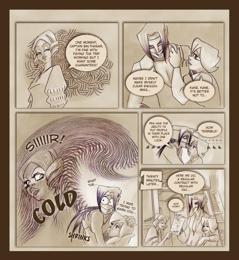 The Pirate Balthasar - web comic, funny comics, web comics, read webcomics