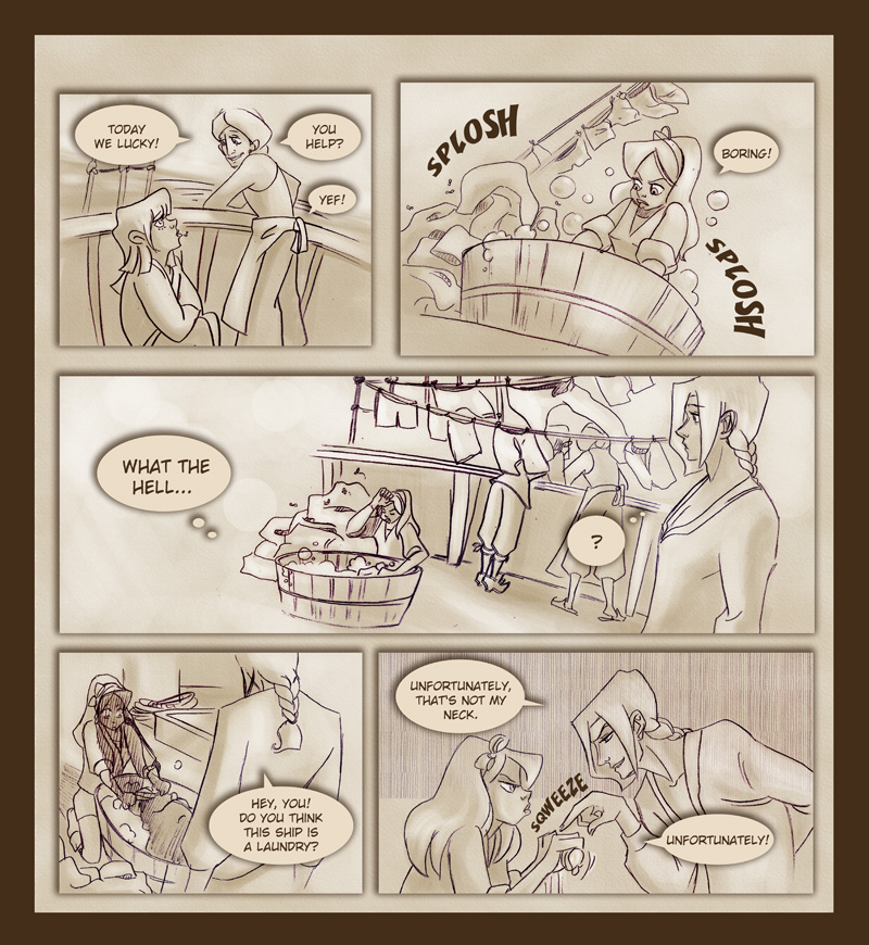 The Pirate Balthasar - cartoon comics, comics, free online comic, read webcomics, comic