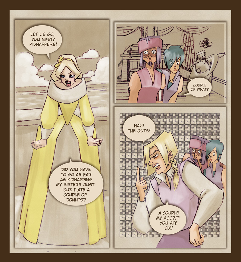 The Pirate Balthasar - webcomics, online comics, cartoon comics, comics, free online comic