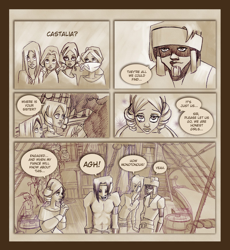 The Pirate Balthasar - webcomic, online comics, web comic, online comic