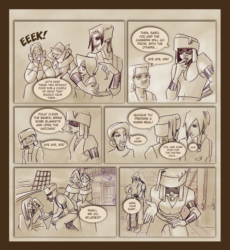 The Pirate Balthasar - comics, webcomic, webcomic, web comics