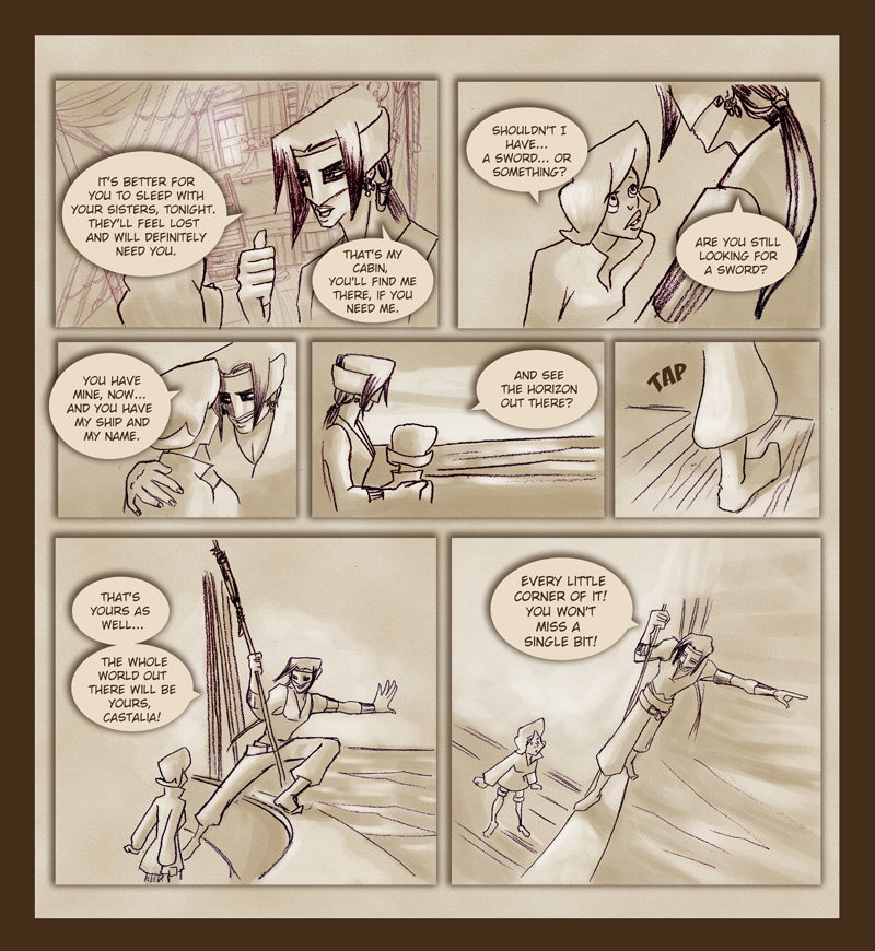 The Pirate Balthasar - online comics, comic, webcomics