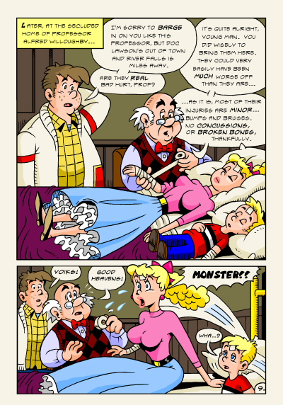 The Unthinkable Hybrid - cartoon comics, comic book, new comics, comic book reader