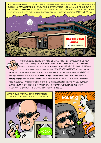 The Unthinkable Hybrid - comic book characters, cartoon comics, read webcomics, comic book heroes