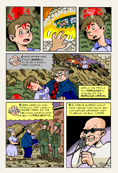 The Unthinkable Hybrid - comic book heroes, webcomics, online comics, comics to read online, new comics