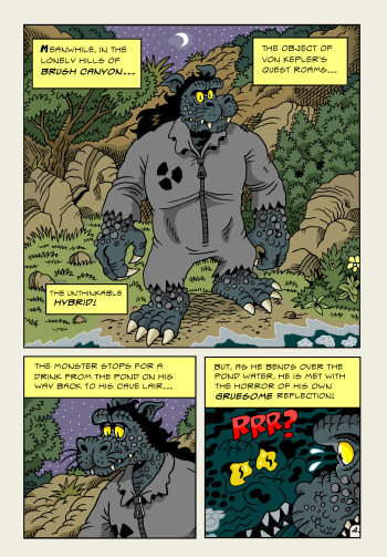 The Unthinkable Hybrid - online comic book, read webcomics, comic book heroes, comics, comic, funny comics, comics to read online