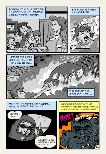 The Unthinkable Hybrid - web comics, webcomics, online comic, comic book, web comic, comic book artist