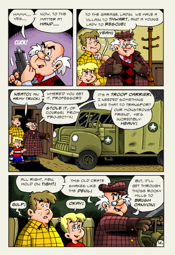 The Unthinkable Hybrid - webcomics, cartoon comics, new comics, new comics, comics read online, comics marvel, comics