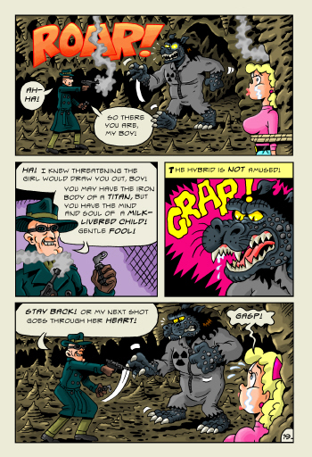 The Unthinkable Hybrid - online comic book, comics read online, comic, comics to read online, online comics, comics marvel