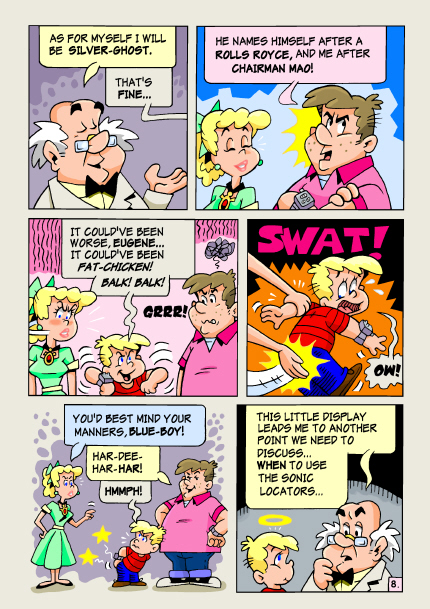 The Unthinkable Hybrid - comic book artist, webcomics, comics marvel, web comics