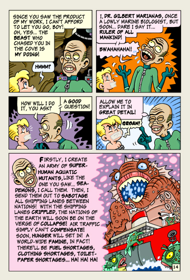 The Unthinkable Hybrid - webcomic, comic book characters, online comic, webcomics, free comics, comics marvel, comic books, web comics, free online comic